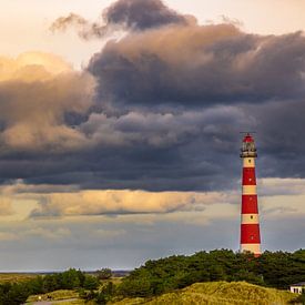 Der Ameland-Leuchtturm 'Bornrif' von Lizanne van Spanje