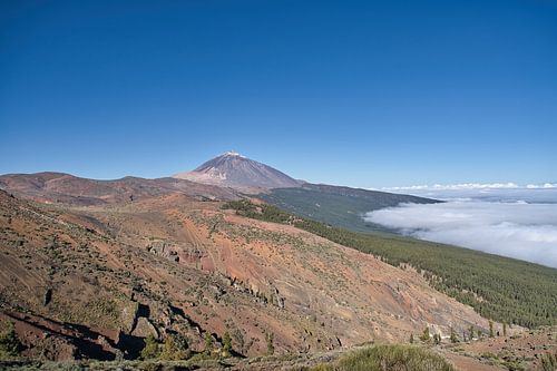 De Teide in de verte