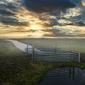 Fog near Schermerhorn by peterheinspictures