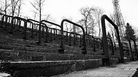 Staantribune (Zwart-Wit)