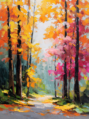 Autumn Forest Path