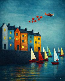 Die Frühlingsregatta von vincenzomarzocchiartist