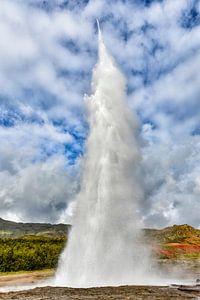 Strokkur Geysir in Island