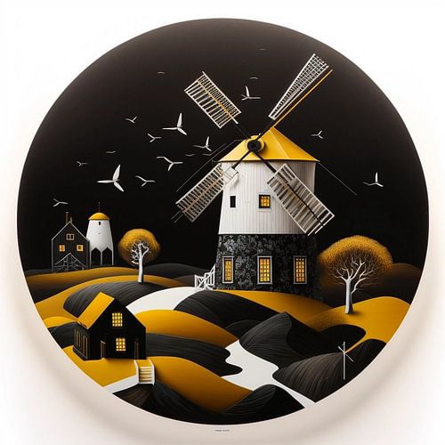 Vlaams molenbord porselein dramatisch elegant goud roze