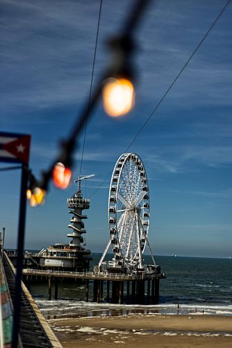 Scheveningen Pier mit Lichtern