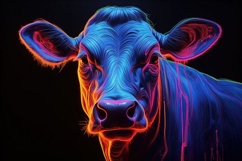 Cow neon