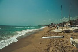 Het strand in cunit sur Dennis Kluytmans