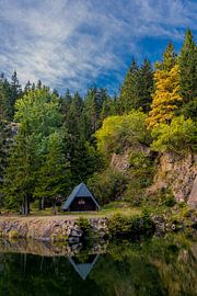 Herbstliche Idylle am Rennsteig