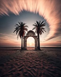 Sonnenaufgang am Atlantik