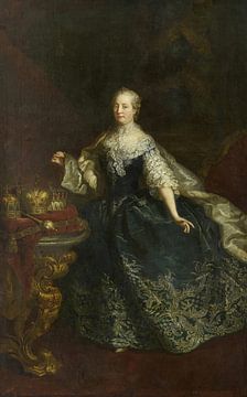 Portret van keizerin Maria Theresia (1717-1780), Martin van Meytens