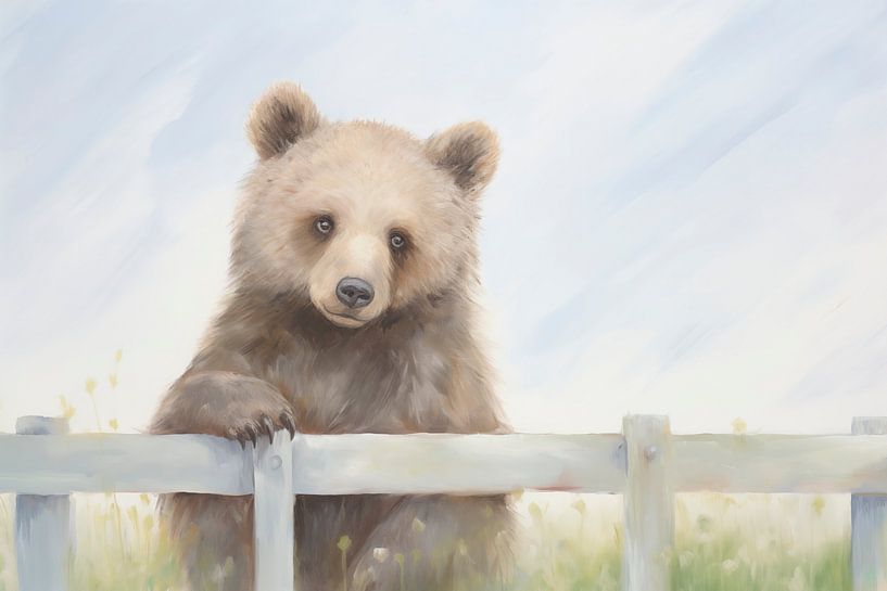 Mignon ours brun par Whale & Sons