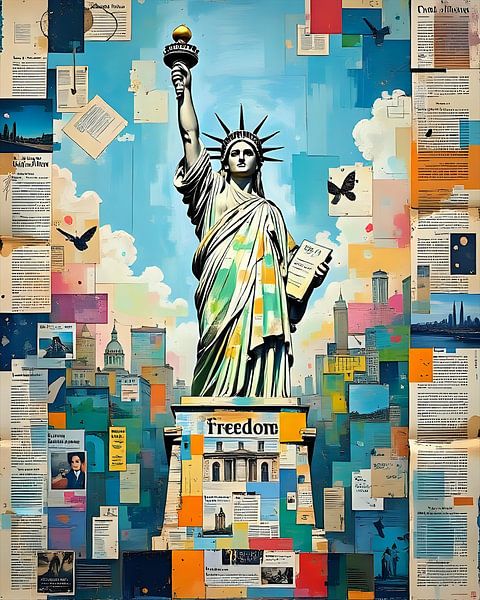 Vrijheid en kunst verenigd van Jean Pierre