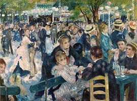 Bal du Moulin de la Galette van Pierre-Auguste Renoir