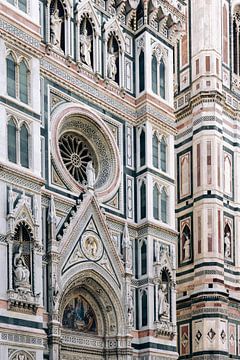 Duomo ᝢ Firenze travel photography art ᝢ graphic architectural photo print Italy by Hannelore Veelaert