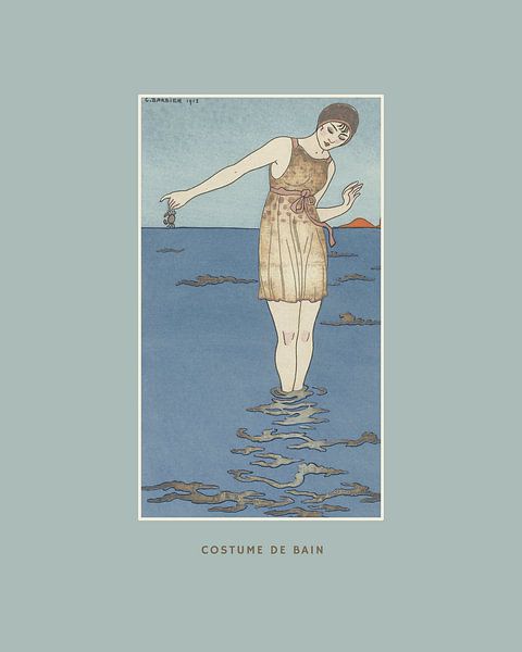 Costume de bain - blauw van NOONY