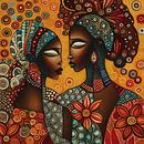 Emotional Artwork of a girl and a boy in Love by Jan Keteleer thumbnail
