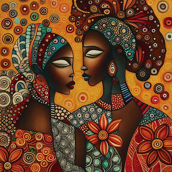 Emotional Artwork of a girl and a boy in Love by Jan Keteleer