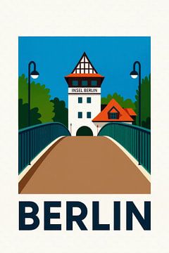 L'île de Berlin – Ponts et architecture dans un cadre naturel