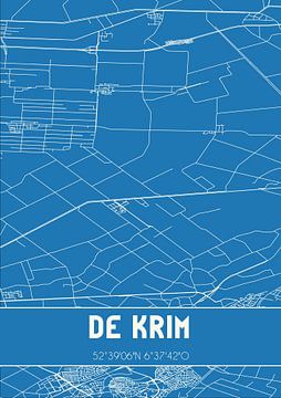 Blueprint | Carte | De Krim (Overijssel) sur Rezona