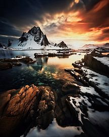 Island von oben
