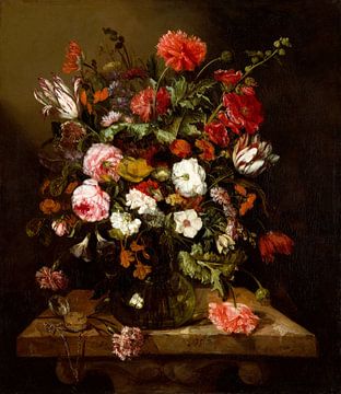 Nature morte des fleurs d'Abraham van Beijeren