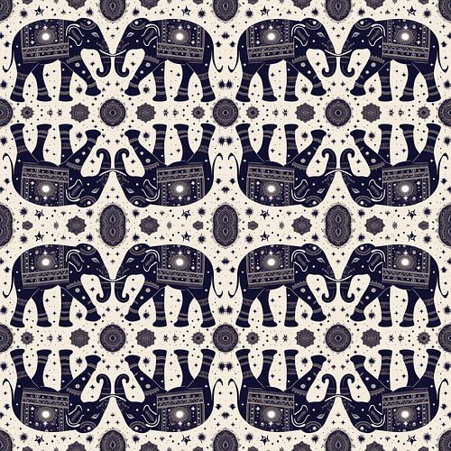 Olifant dessin india