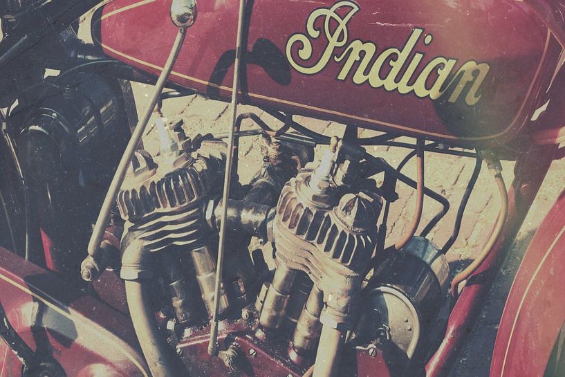 Indian Motorrad von Wolbert Erich