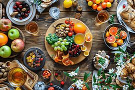 Still life with fruit by Art & Soul Creations