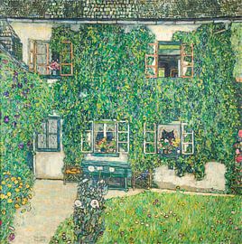 Das Haus des Försters „'“ in Weißenbach II (Garten), Gustav Klimt