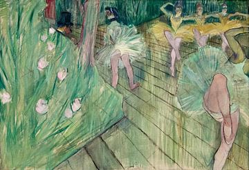 Ballet Scene, Henri de Toulouse-Lautrec