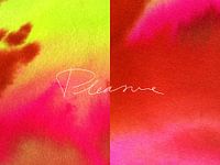 Pleasure - digital assemblage of two unique watercolours