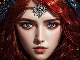 Portraid of divinity by Marco Herman