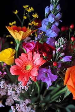 Blühende Blumen von Michal Dunaj