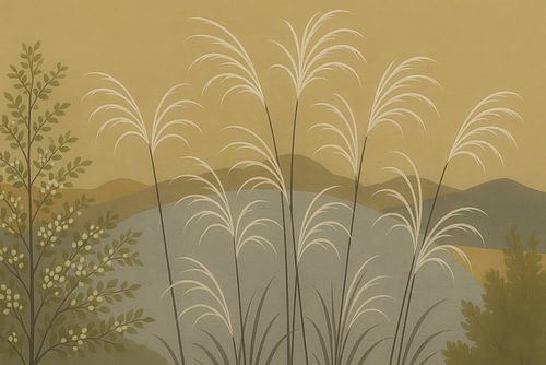 Les roseaux doux du matin