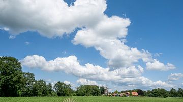 Hollands aanzien van lucht en natuur: Twente (NL) van Rick Van der Poorten