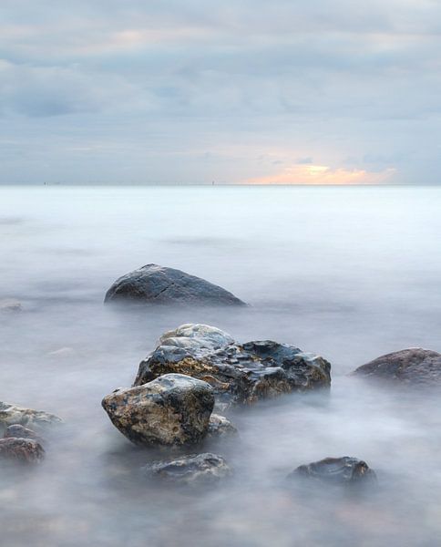Sunrise by the sea by Nils Steiner