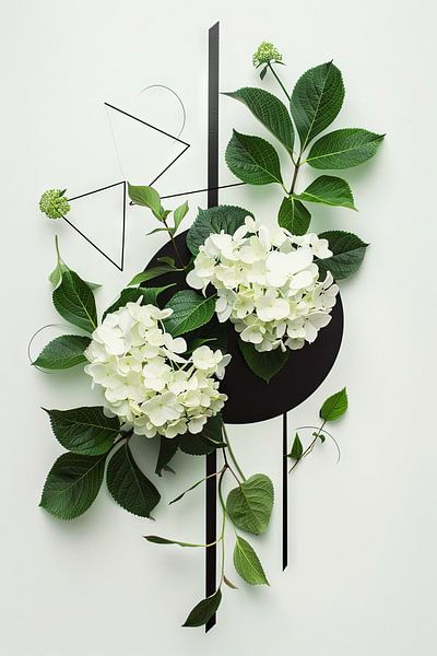 Hortensien von Poster Art Shop