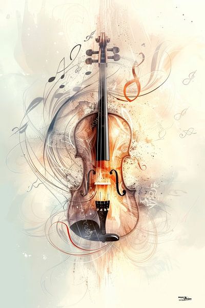 abstract music by Gelissen Artworks