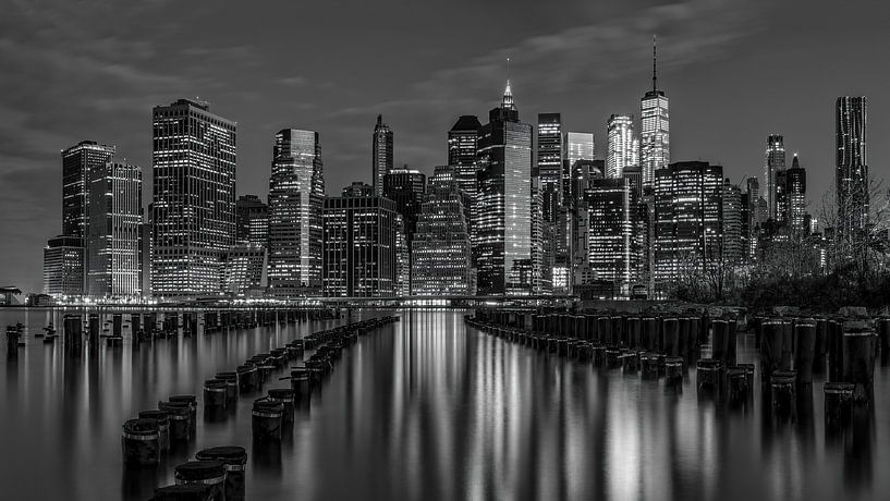 New York skyline van Photo Wall Decoration