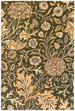 William Morris - Cherwell design (for printed velveteen) by Peter Balan