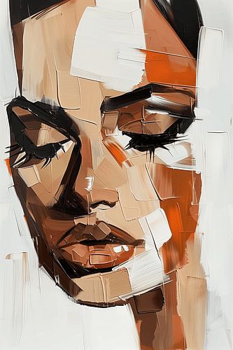 Dromerige Rust in Abstractie variatie 2