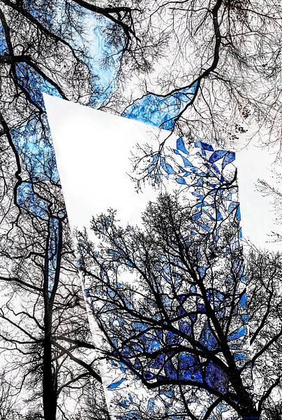 Tree mirror by Eric van de Ven