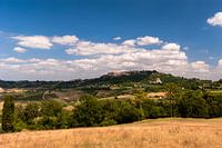 Blik op Montepulciano - Toscane - Italie