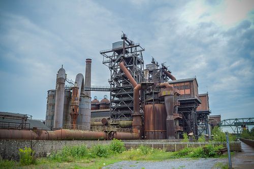 Abandoned factory in Duisburg, Germany