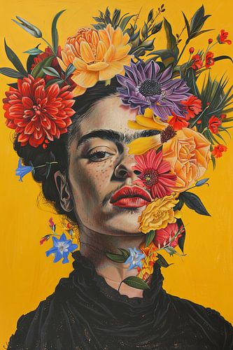 Frida's bloemenaura
