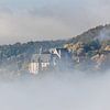 Marburger Schloss im Nebel von Jürgen Schmittdiel Photography