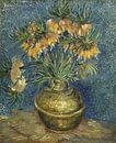 Vincent van Gogh. Zonnebloemen in koperen vaas van 1000 Schilderijen thumbnail