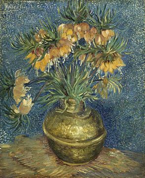 Vincent van Gogh. Sunflowers in copper vase