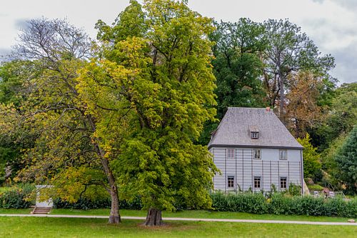 Welkom in het Ilmpark in de klassieke stad Weimar