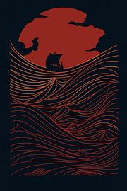 Le voyage cramoisi : Une mer de rêves et de destin